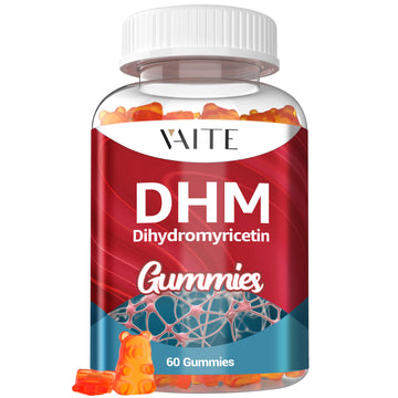 Dihydromyricetin DHM 600mg Supplement – Ampelopsis Grossedentata Extract, Plant-Based Formula, Focus & Clarity Support, Antioxidant Action, Non-GMO, Easy to Take, 60 Vegan-Friendly Chewable Gummies