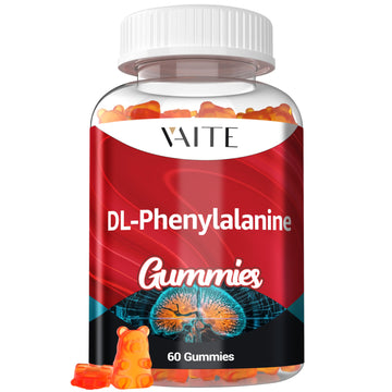 DLPA: DL-Phenylalanine 1000mg – Advanced Form of Phenylalanine for Amino Acid Support – 60 Gummies – Non-GMO, Gluten-Free, Easy-to-Take Formula for Daily Use and Consistent Wellness Support