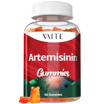 Artemisinin Supplement 200mg Gummies - Artemisia Annua Seeds, Digestive Health Support Immune System, Promotes Antioxidant Activity, Plant-Based Vegan Supplement, Non-GMO, Gluten-Free, 60 Chewables