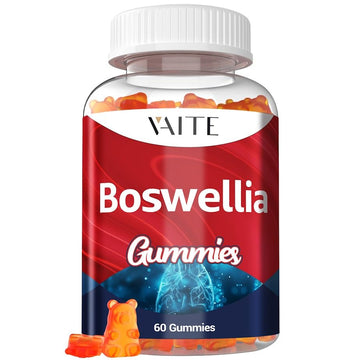 Boswellia Serrata Extract Gummies 1200mg – Joint Support Supplement with Indian Frankincense, Boswellic Acid, and Botanical Resin Extract, Vegetarian for Women and Men, Non-GMO, Gluten-Free