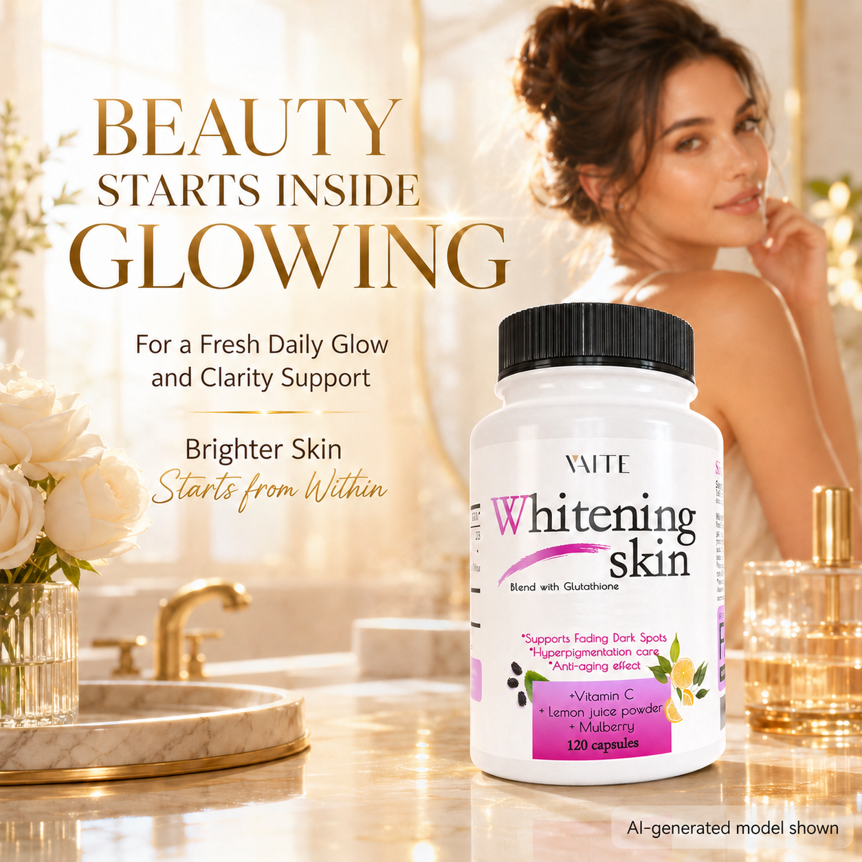 Glutathione Whitening Pills VAITE – Vaite